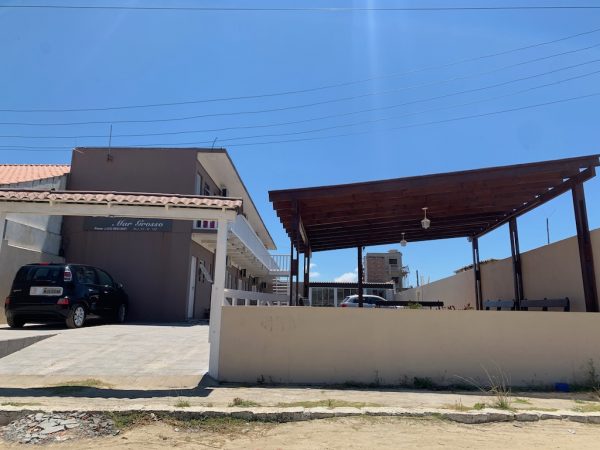 fachada da pousada mar grosso