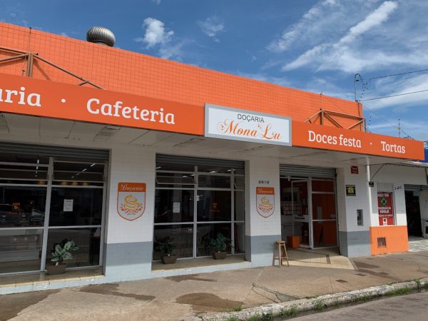 fachada da doceria Monalu, em Pelotas