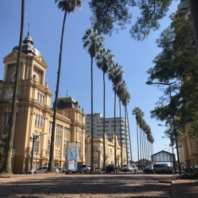 centro histórico de POA que simboliza o festival de gastronomia de POA