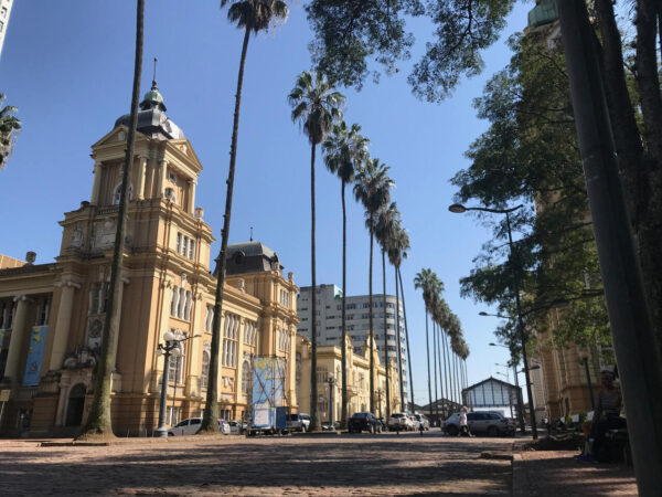 centro histórico de POA que simboliza o festival de gastronomia de POA